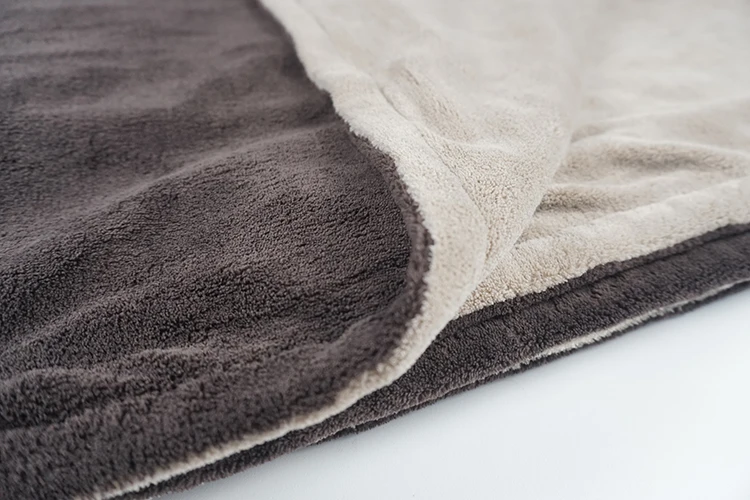 220V, 160*120CM, 100% Polyester Adjustable Temperature Control Electric Heating Quilt Blanket for Body King Size