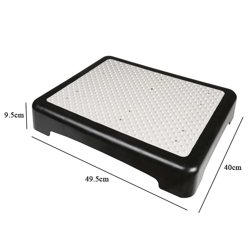 
Anti Slip Outdoor Bathroom Plastic Stool Portable Half Step 