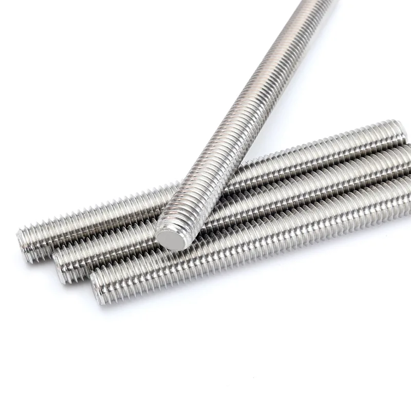 High Precision SS304 A4 Stainless Steel threaded rod bar bolt