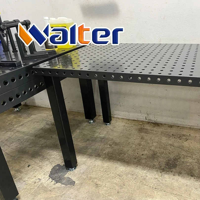Professional Welding Manufactured Supply Multifunctional Welding Desk 3d Tab And Slot Welding Table on Wheels