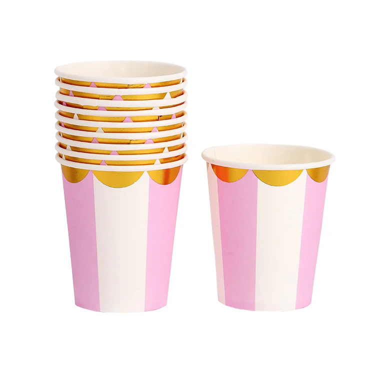 Recyclable Espresso Paper Cups Manufacturer Paper Cups Biodegradable Disposable Paper Cup 7oz