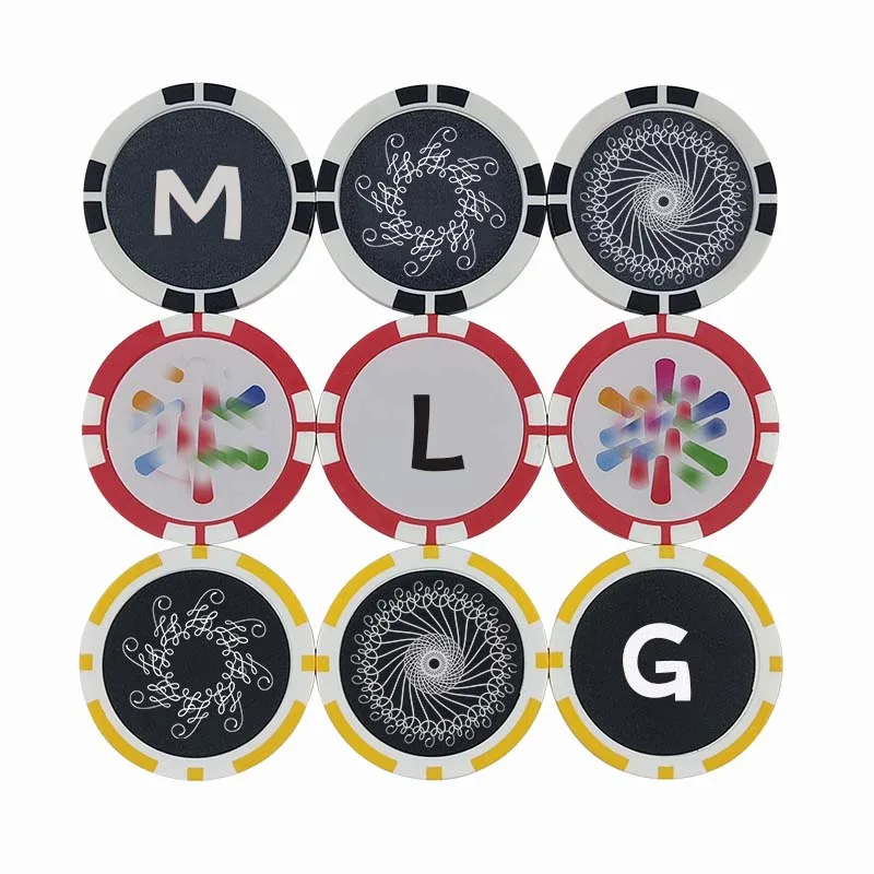 custom logo printing ABS ceramic poker chip casino poker Chip