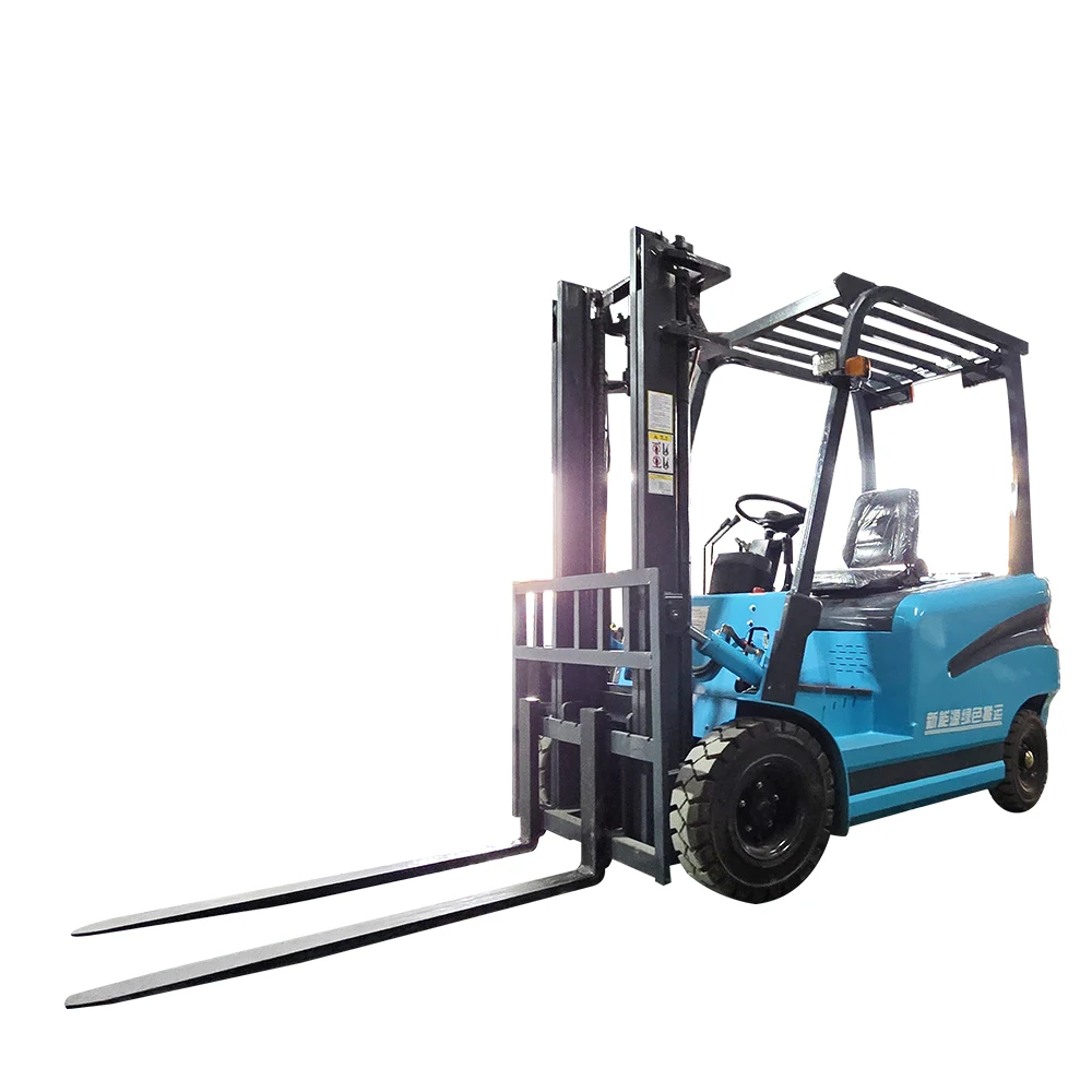 China New Hydraulic Stack Truck Small Fork Lift Pallet Stacker 1.5 Ton 2 Ton Electric Forklift