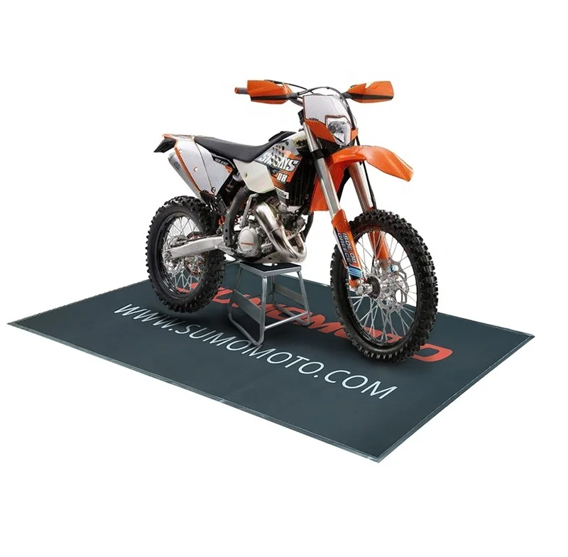 Мотокросса МХ, обслуживание мотоцикла система парктроников со яма коврик ковер