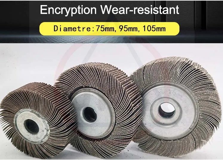 Silicon carbide Emery abrasive polishing stainless steel metal m14 thread flap wheel abrasive flap disc made of sand paper