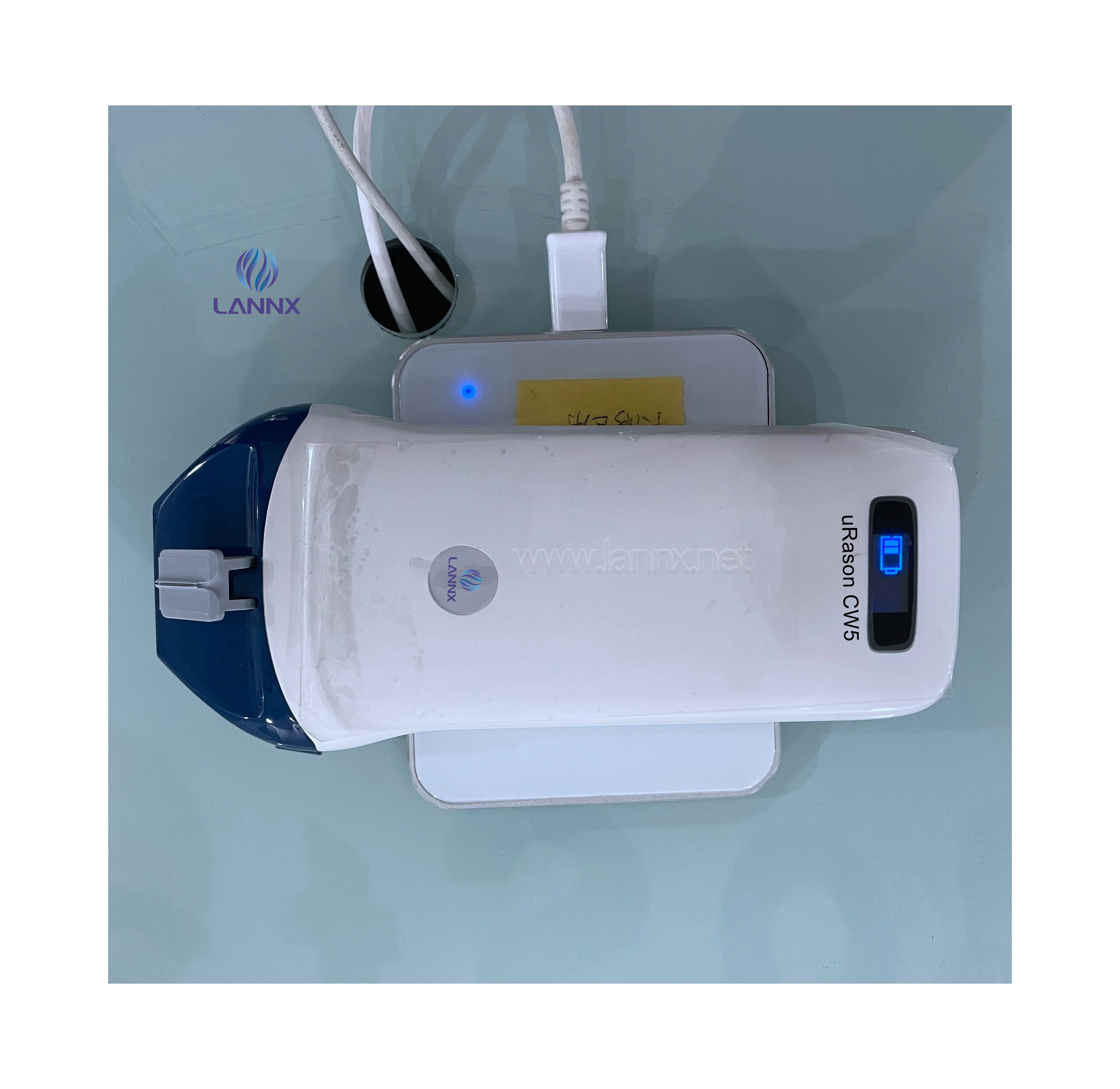 LANNX uRason CW5 New Color Doppler Wifi USG probes 128 Elements Linear array wireless ultrasound Portable type handheld probe