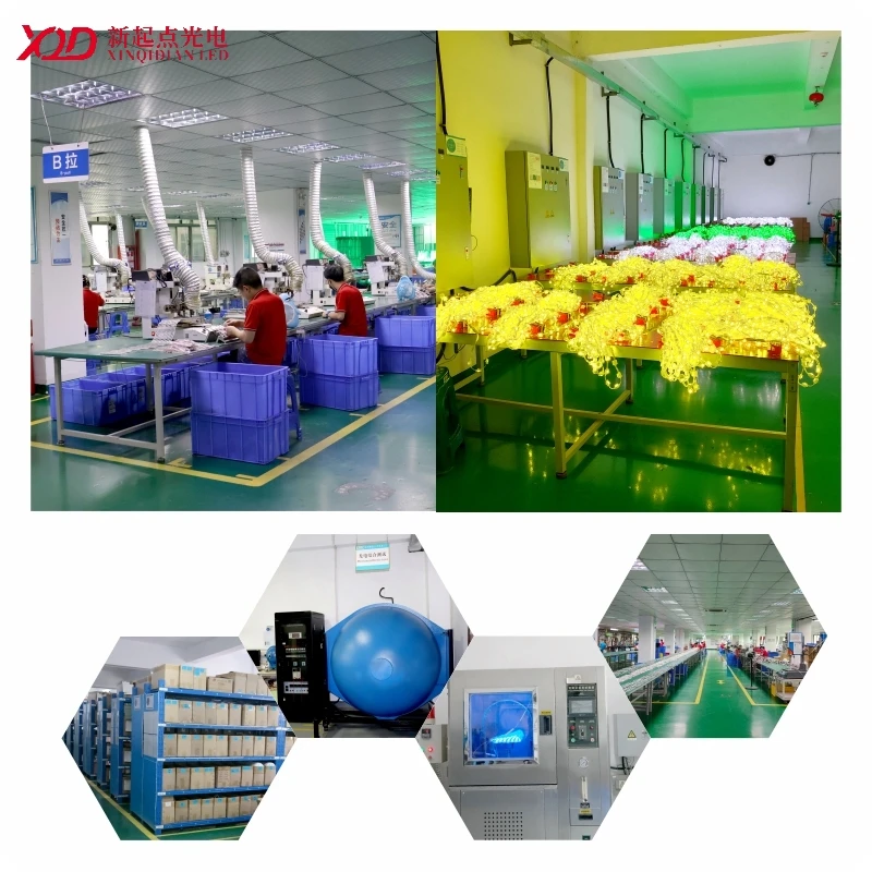 XQD P50 Waterproof RGB ws2811 LED Grid Giant Pixel Screen Point Light for Stunning Large Flexible Transparent LED Mesh Displays