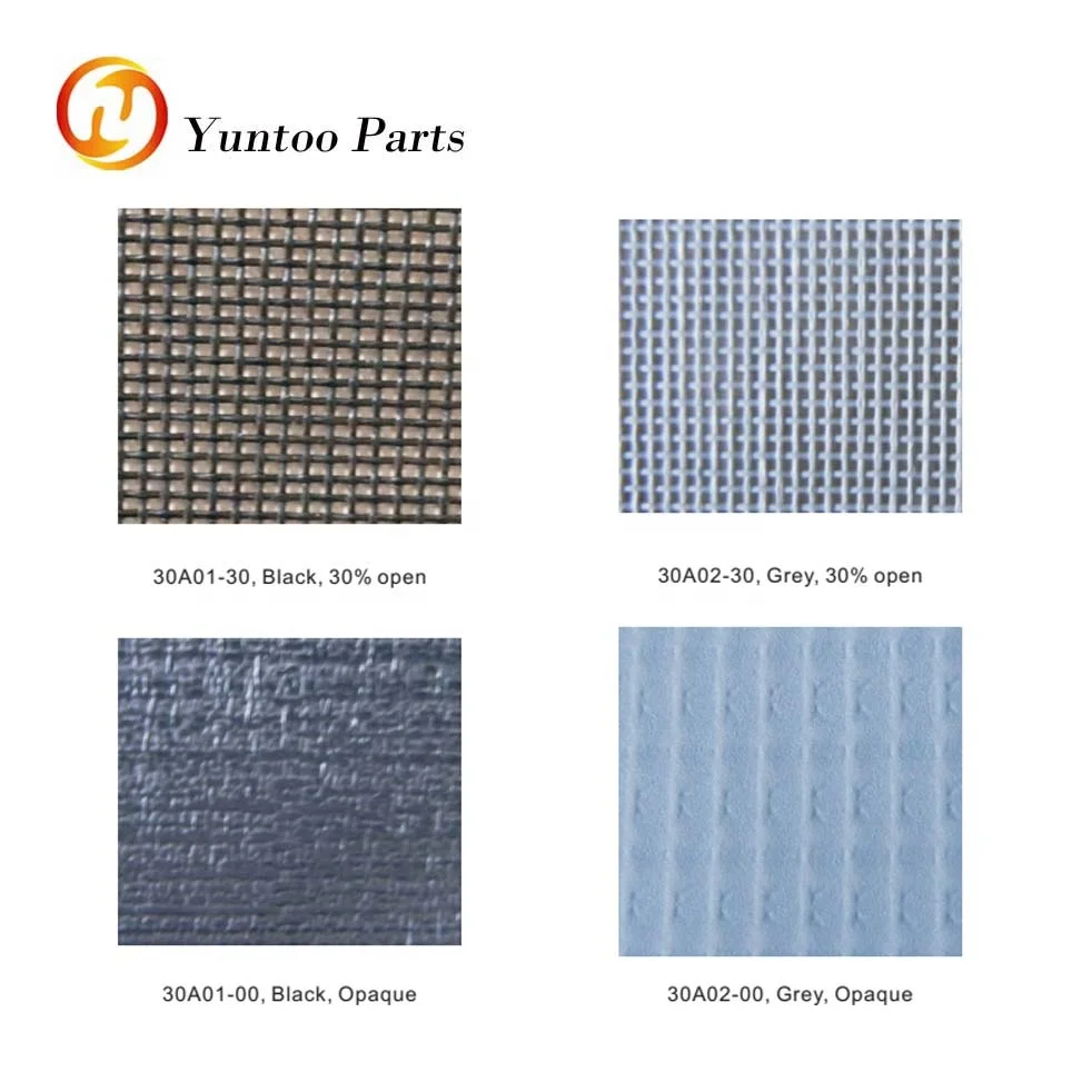 hot selling manual curtain motorized semi-cassette sun visor for driver