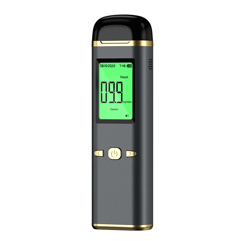 Breathalyzer Professional-Grade Alcohol Tester with Memory and Warning Function for Personal and Professional Use