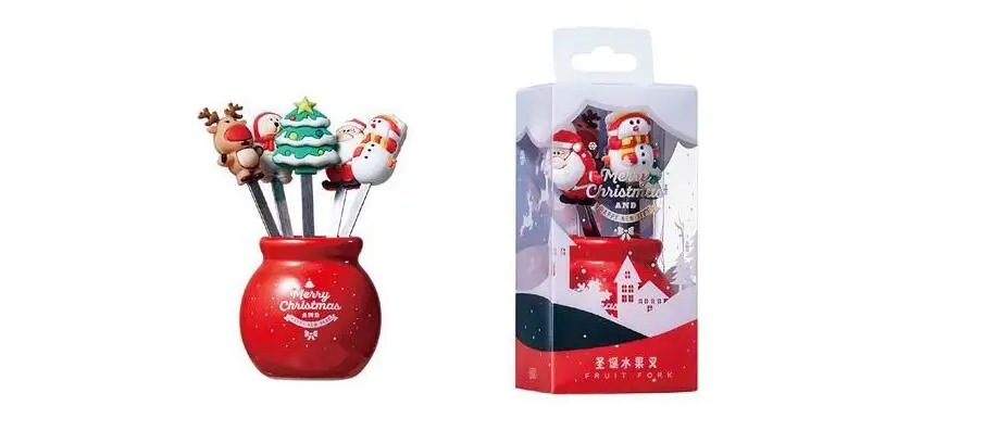 Kitchen Gadgets Cooking Tool Utensil Kitchen Accessories Sets Stainless Steel Metal Food picks for the Christmas Gifts