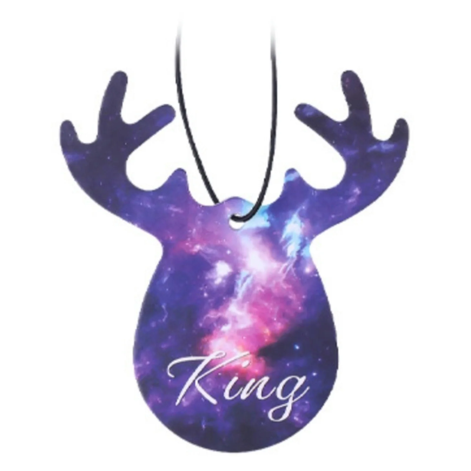 Car Air Freshener Smell Cute Antlers Shape Hanging Pendant Air Vent Fragrance Perfume Flavoring For Car Christmas