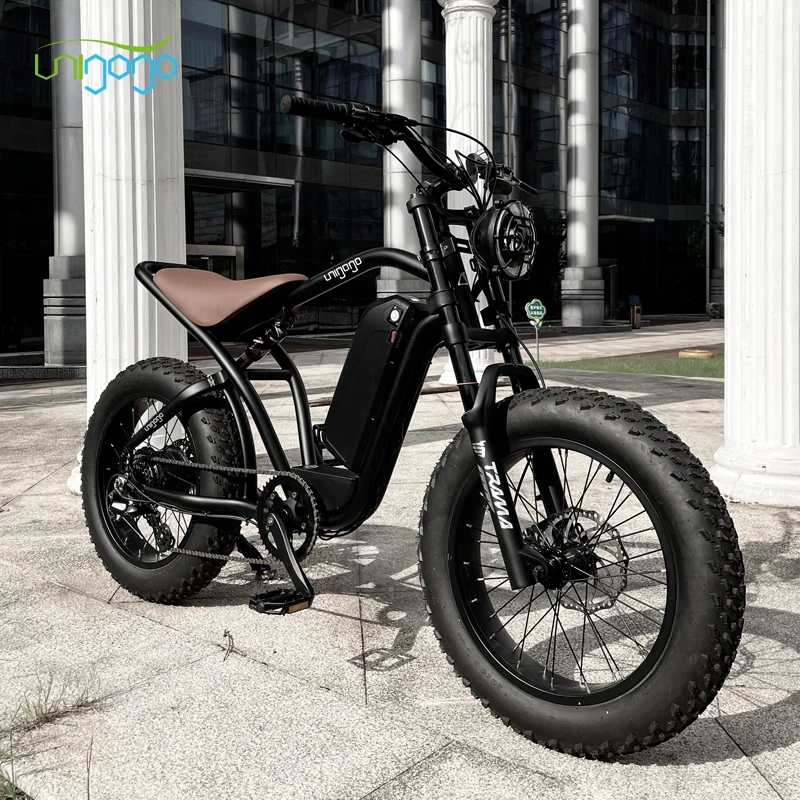 Оригинальный Электрический велосипед Unigogo Super Hero электрический с толстыми шинами 1000 Вт электронный 48 В толстый