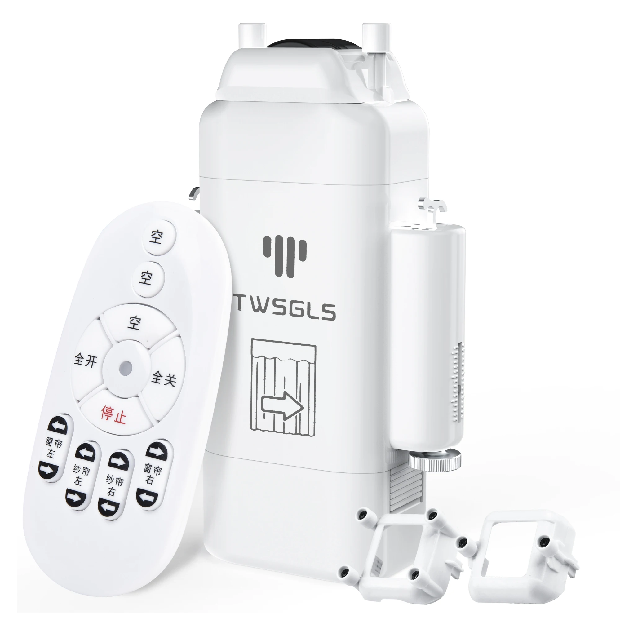 The new intelligent curtain system transforms the remote control curtain robot