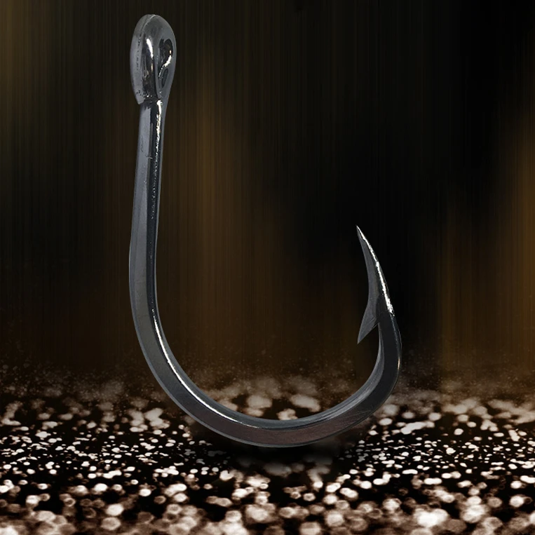 Factory Direct Sales 10827 Circle Stainless Steel Lead Fish Hook Saltwater Sturgeon Carp Fish Hook