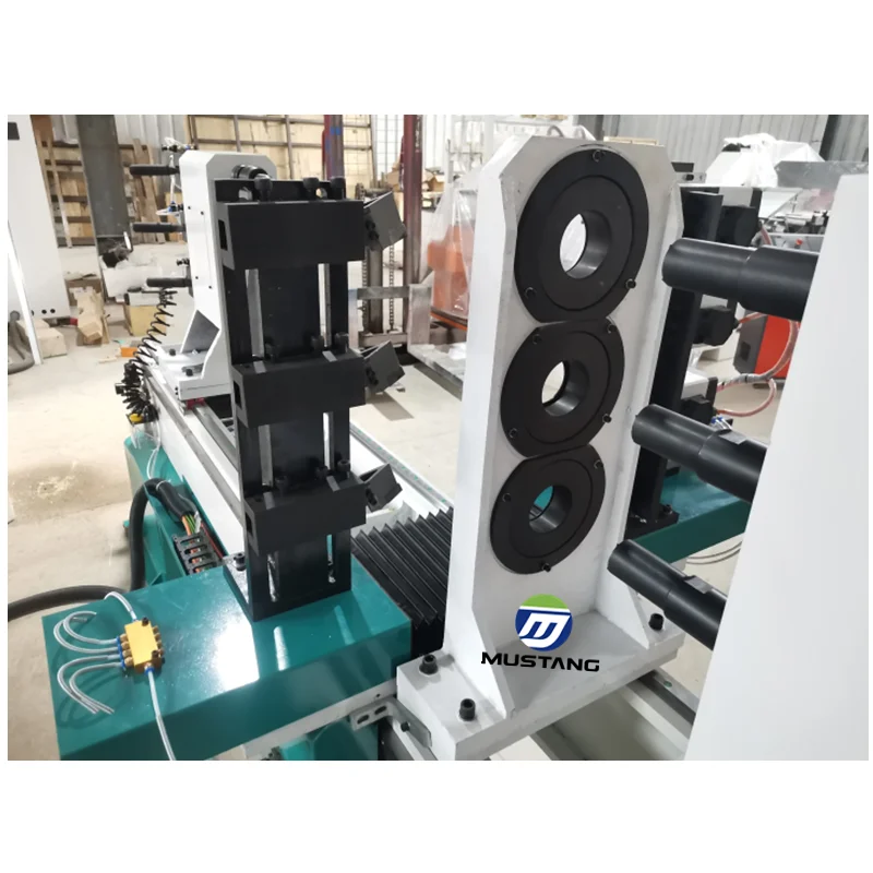 MT1516 Mustang Triple Axis Automatic Wood Lathe Machine Woodworking Machine Baseball Bat Cnc Wood Turning Lathe