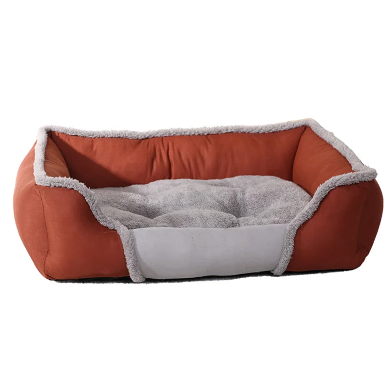
Super Soft Pet Sofa for Cats Non Slip Bottom Pet Lounger Self Warming and Breathable Pet Bed Premium Bedding 