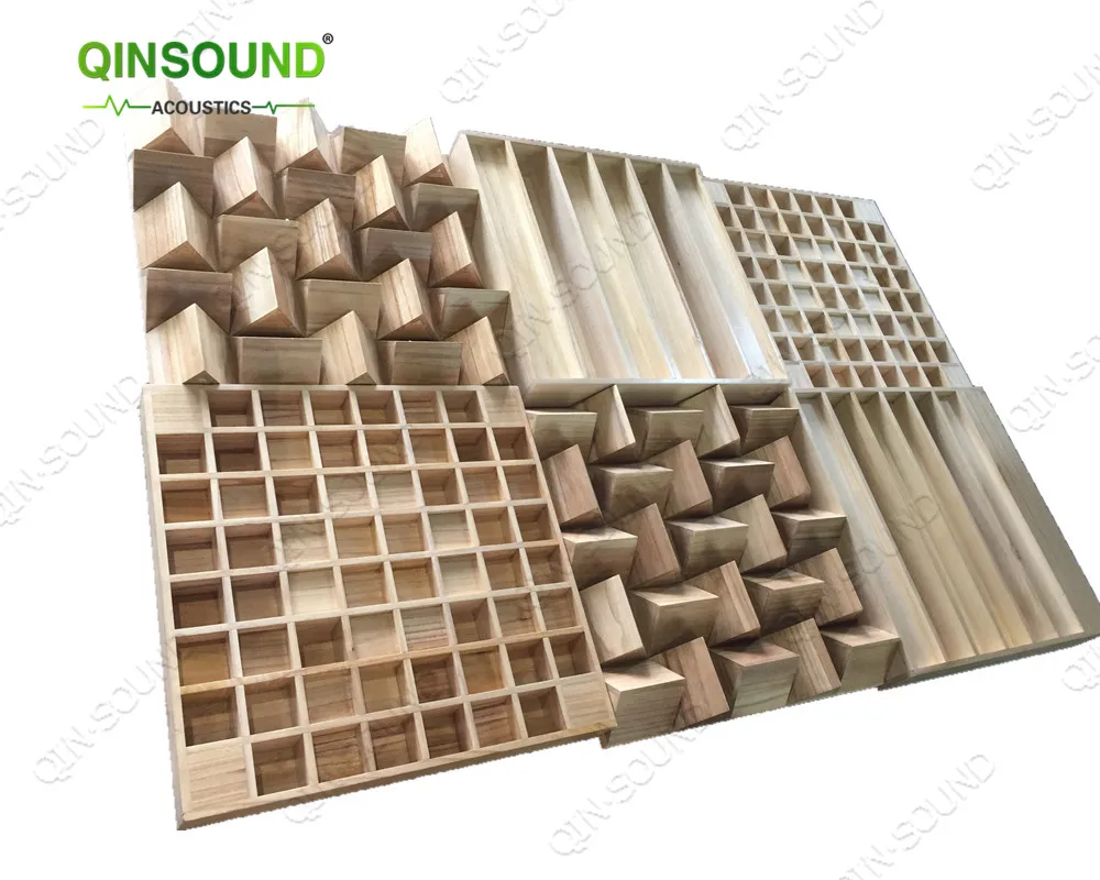 Cinema Diffusion Material Sound Quality Regulation Triangle Diffuser