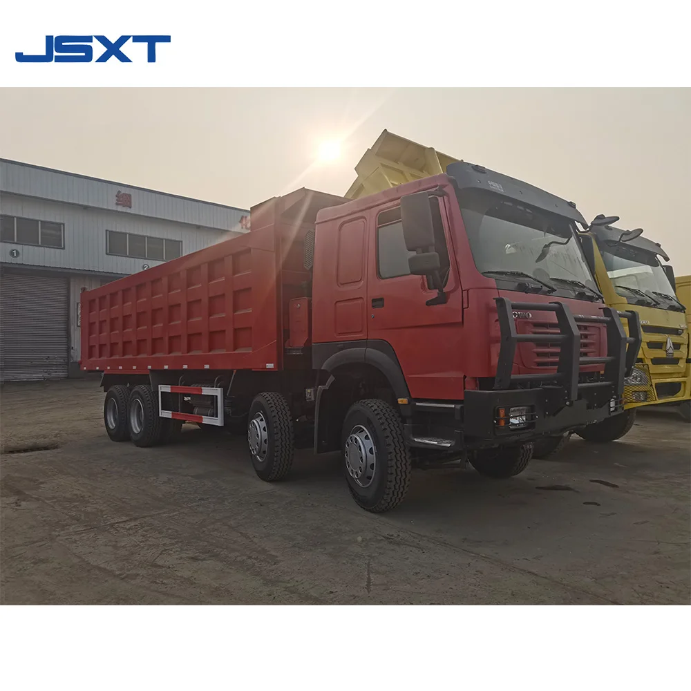 Large Capacity Sinotruck HOWO 8*4 Used Dumper Tripper Truck Second Hand Dump Tipper Trucks for Sale
