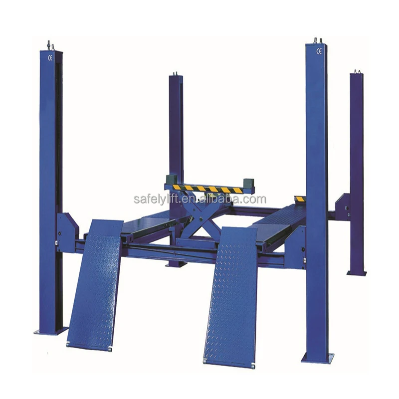 truck hoist 4 post 4 ton hydraulic extra tall car used double wide auto lift car triple stacker parking lift system for sale