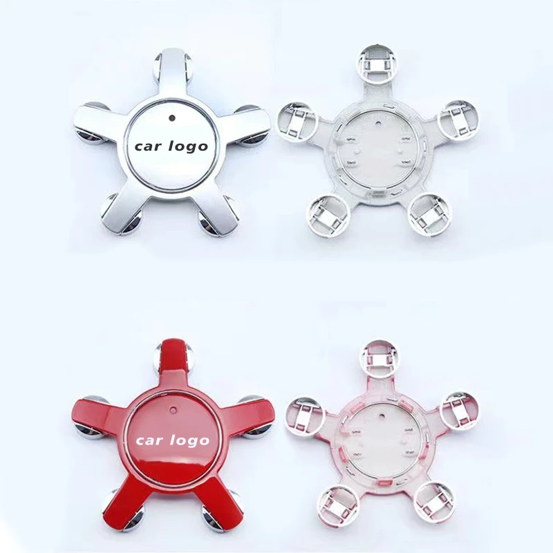 135mm Gray Black Car Wheel Center Cap Hub Caps Covers 4F0601165 4F0601165N for Audi A4L A6L Car Styling free shipping