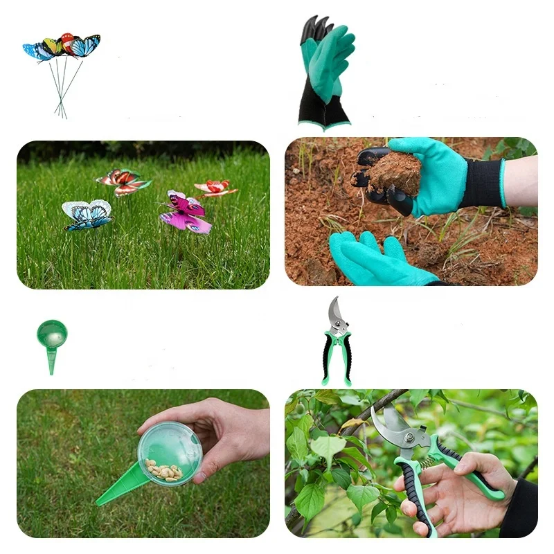 cheap heavy duty ergonomic garden hand tools women tool set