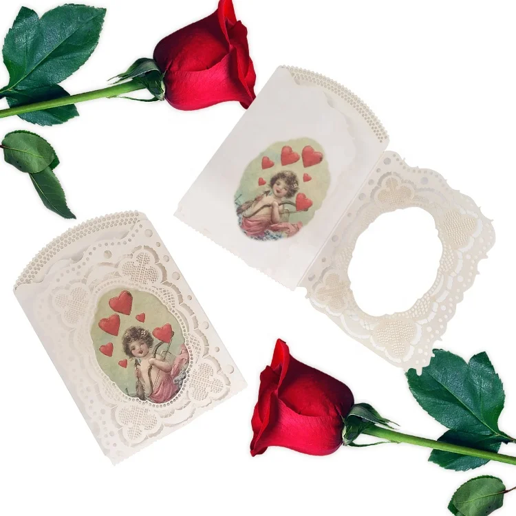 Customized Rewritable Bless Happy Birthday 3D Greeting Card Funny Folding Invitation Paper Cards For Kids