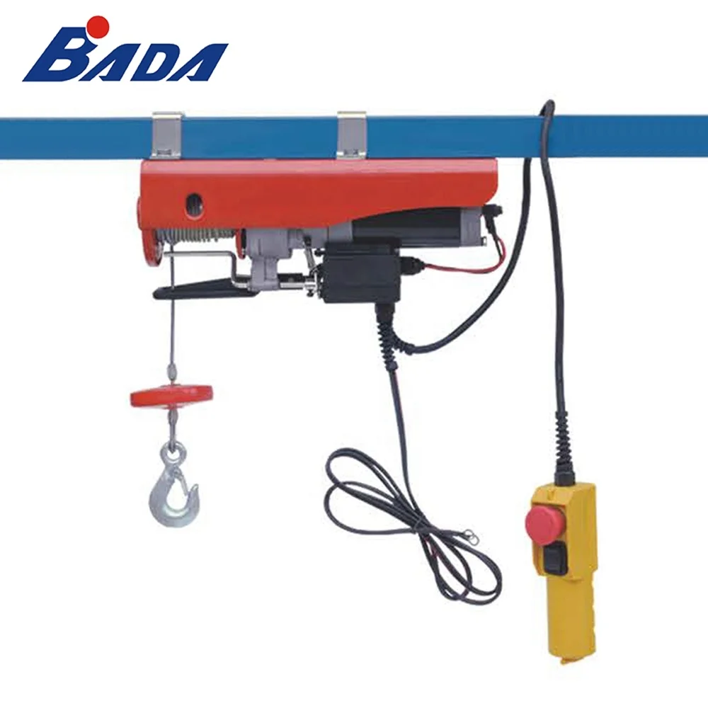 Factory direct motor drive AC/DC mini electric cable hoist wholesale