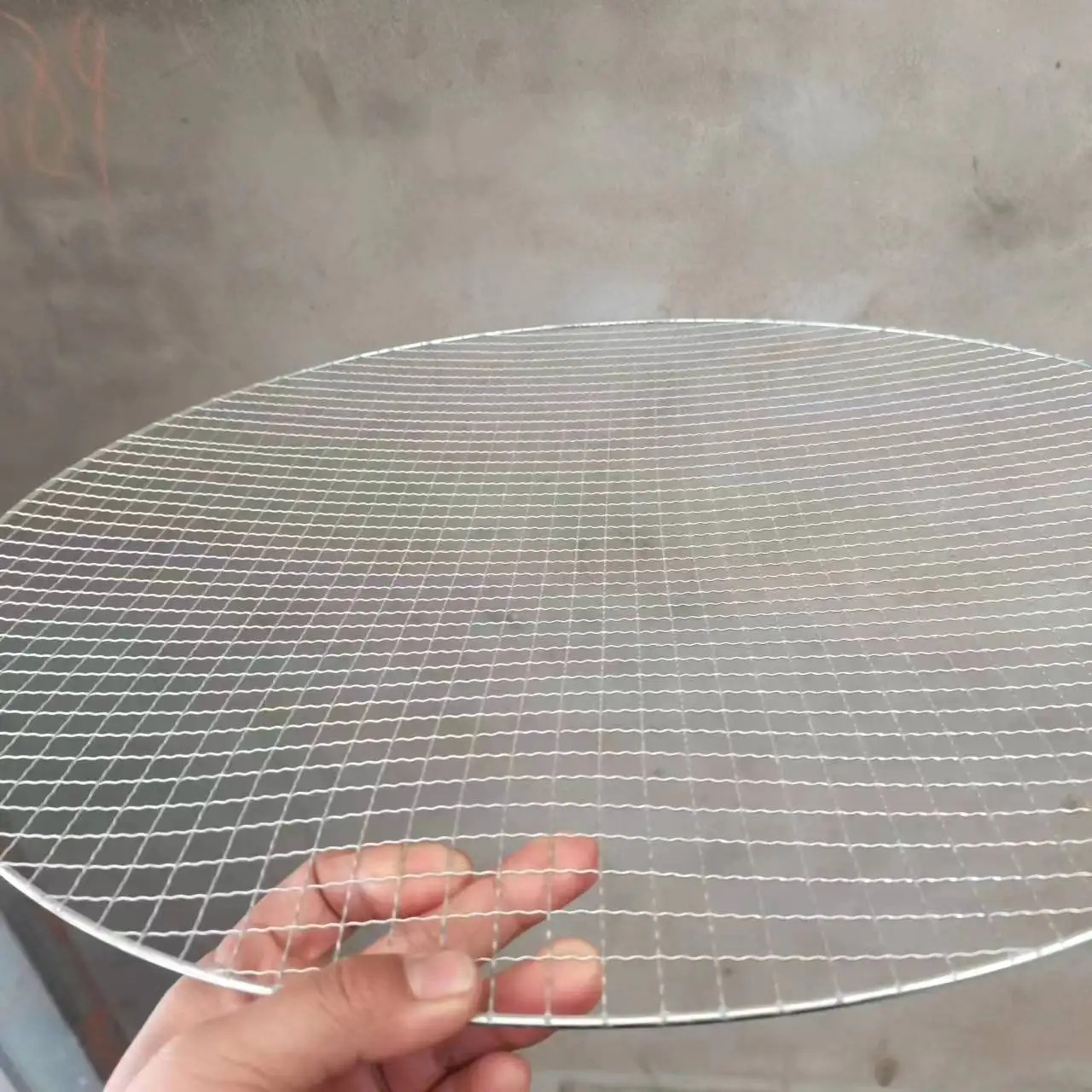 Japanese Style Disposable 300mm 330mm 345mm Barbecue Iron Net Round Rectangle square and Customized Shape Grill