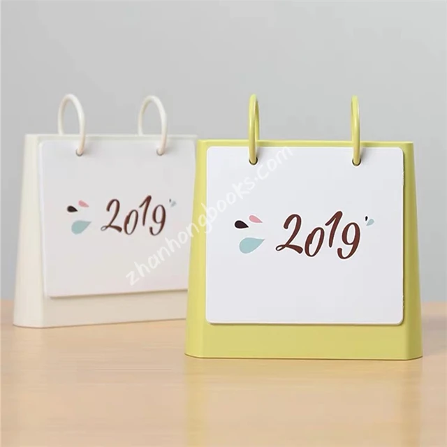 Custom printing chinese desk calendar book tamil bible