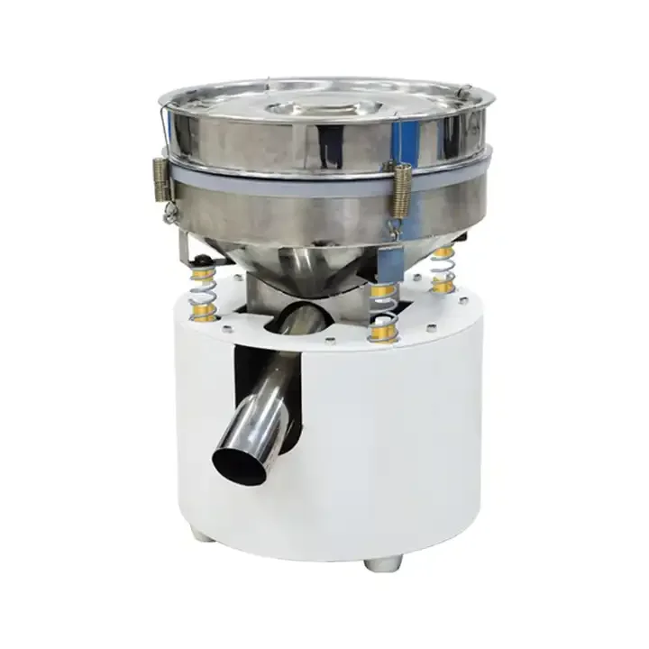 Qianzhen High Frequency Coffee Bean Powder Rotary Circular Vibro Sifter Vibrating Screen Sieve