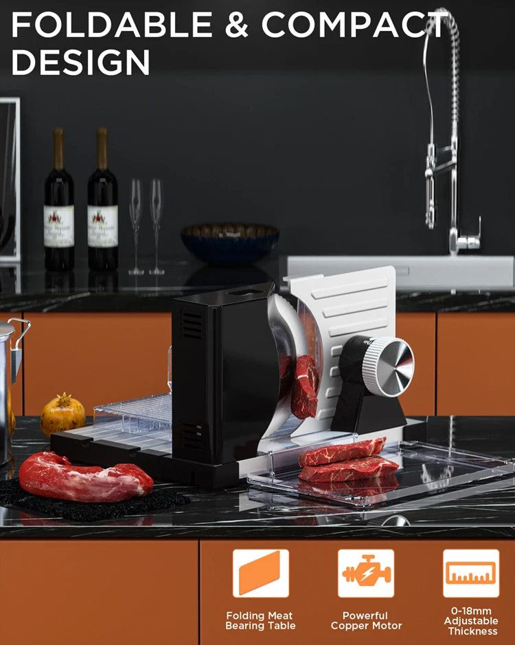 Meat Commercial 160W Electric Fruit And Vegetable Automatic Fresh