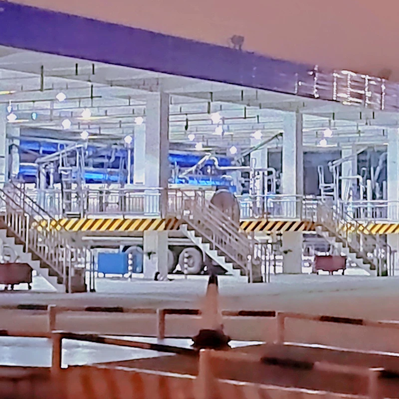 Integrated Flow  highly-skilled  elevated insulated vessel skid mounted with pipeline loading arm folding stair