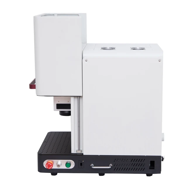 
Safe enclosed fiber metal laser engraving machine 20W 30W 50W 60w with protection shiled 
