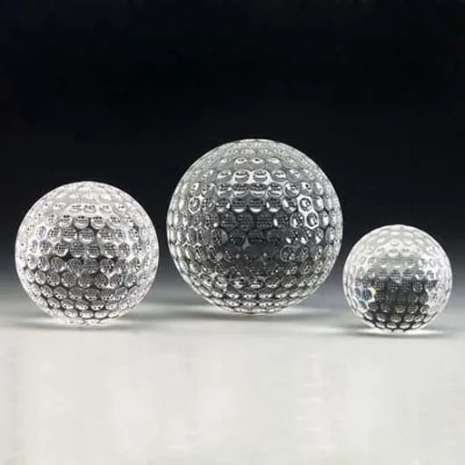 personalized crystal golf ball paperweight for game keepsake holiday souvenir gifts