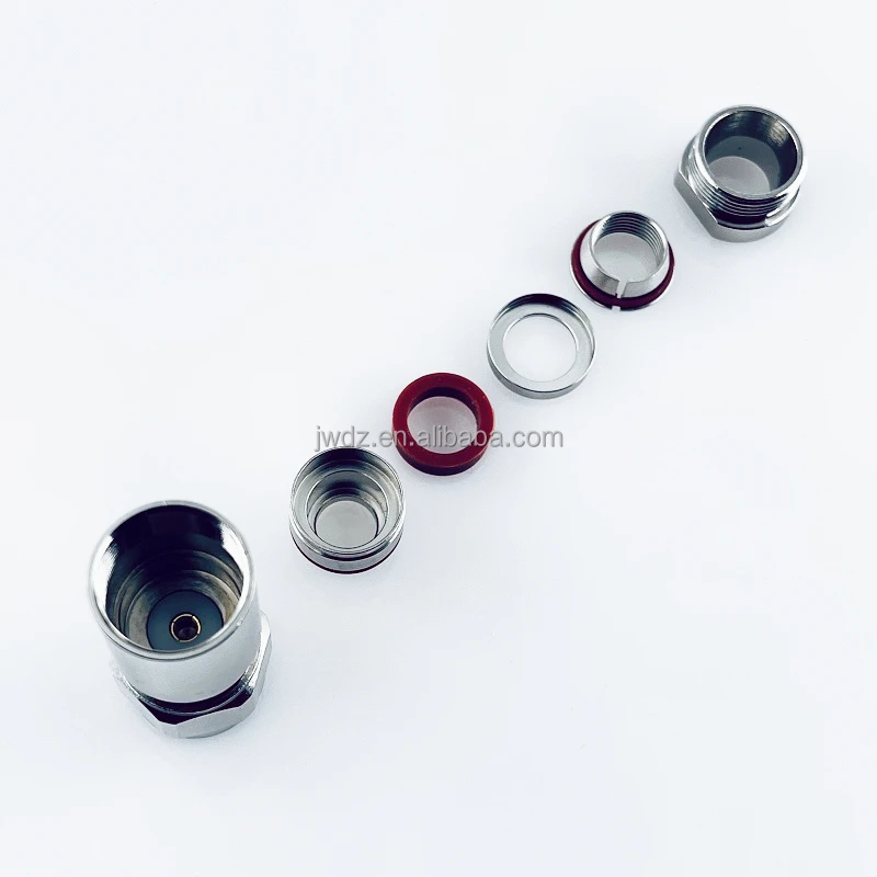 superior quality Solderless N Male Clamp Connector For LMR400 CNT400 RG8/U RG213 RG214 Coaxial Cable