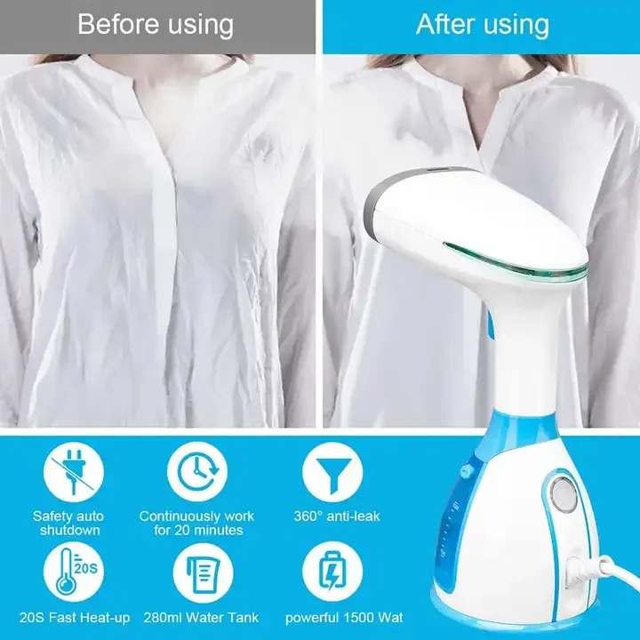 Handheld Garment Steamer Steamer Iron for Clothes, New model of small mini portable clothes ironing machine