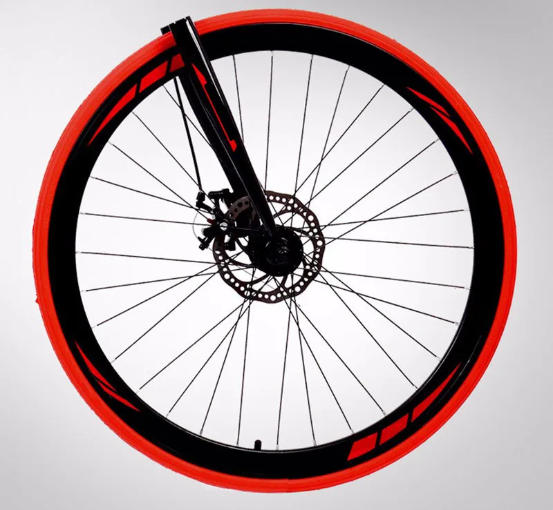 Factory Price 24 Speed Road Bike Aluminum Alloy Double Disc Brake Carbon steel horn handlebar Road Bicycle