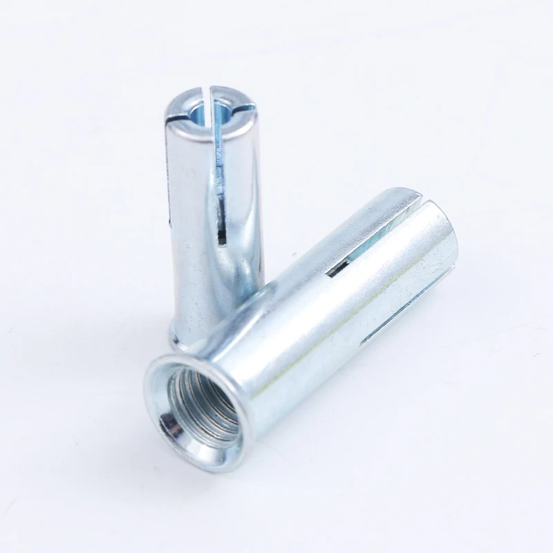 Zine plated galvanized drop in expansion anchor flange fastener bolt anchor with low price