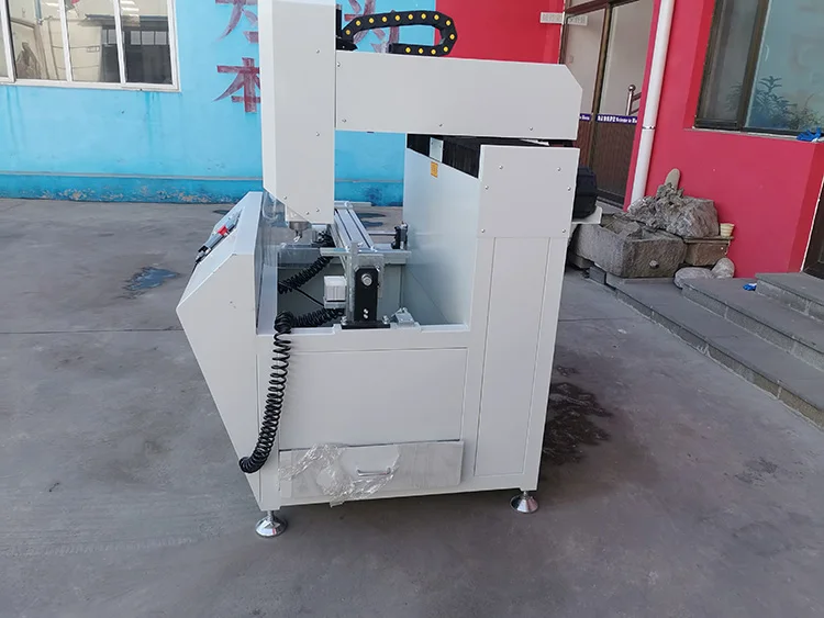 Aluminum window lock hole handle hole mounting hole milling machine cnc copy router machine