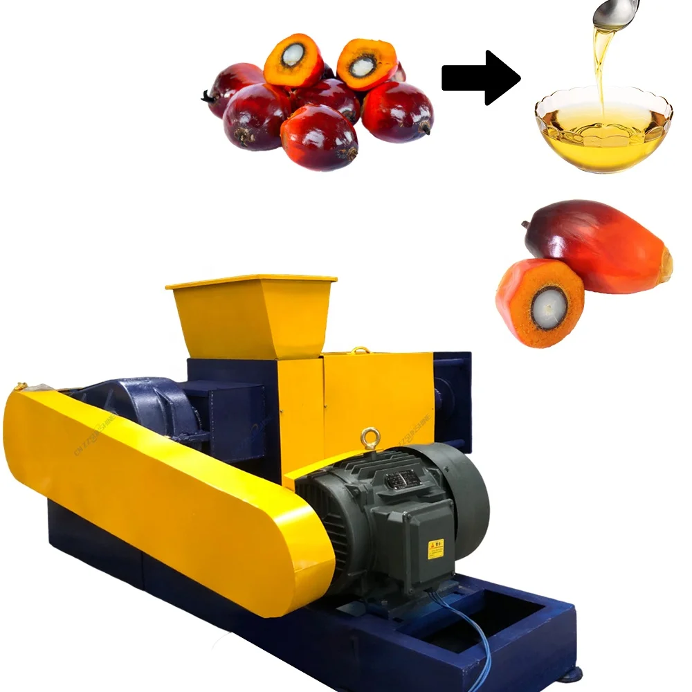 Easy to Operate Diesel Powered Palm Oil Press for Small Palm Farms