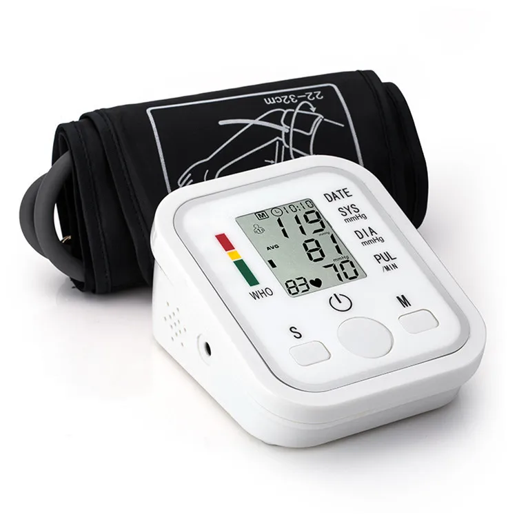 High Accuracy Smart Digital Blood Pressure Monitor Professional Medical Domestic Arm BP Monitor