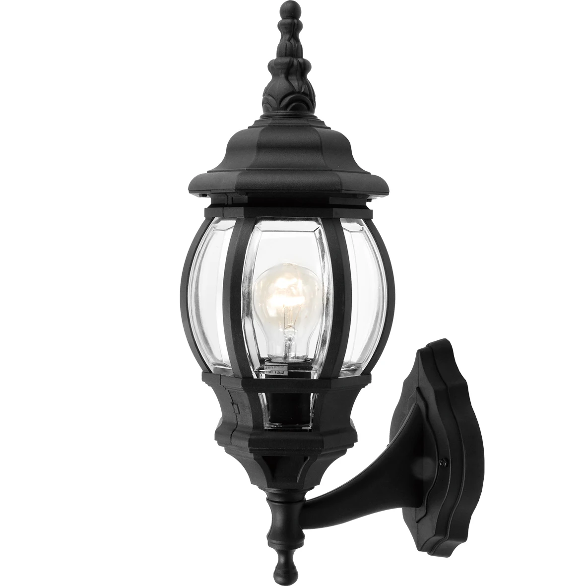 2024  Classic100% Plastic IP44 E27 CE   Outdoor Led Wall Lights for Exterior Balcony Patio Antique Wall Lamp