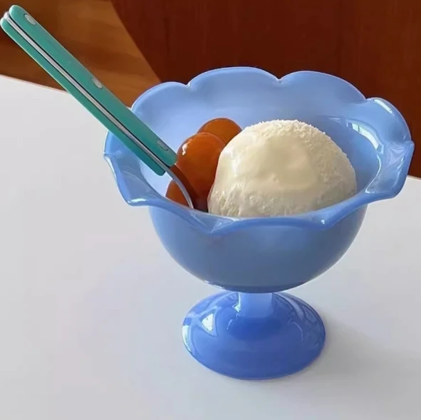 Wholesale Custom Food Containers Glass Salad Bowl Food-Storage Containers Glass Mixing Bowls For Fruit Salad Rice