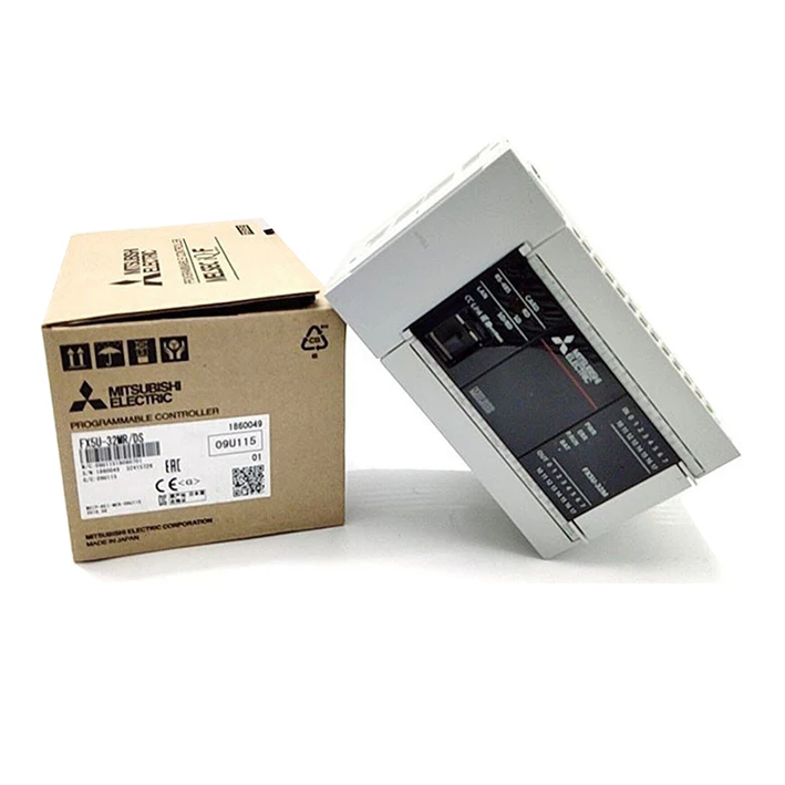 Лидер продаж программируемый логический контроллер серии MITSUBISHI FX5U FX5U-64MR/ES CPU модуль PLC