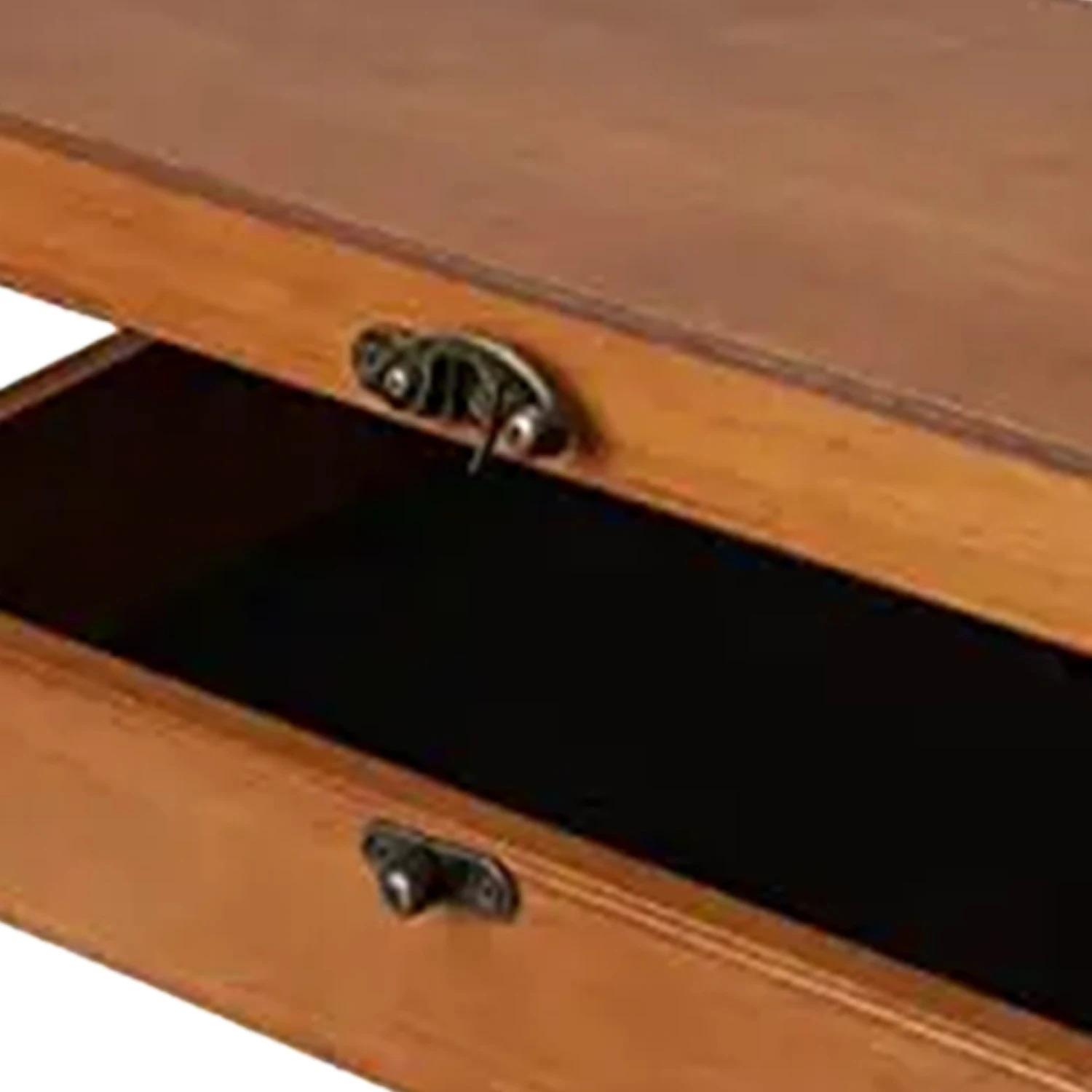 Custom Solid Wood Storage Boxes Stand Type with Different Styles Painted Decorative Pattern Jewelry Display