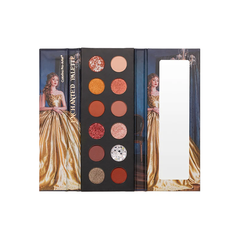 Colorina  Best price Eyeshadow Makeup Palettes enchanted princess Eyeshadow palette Accept Private Logo Customized