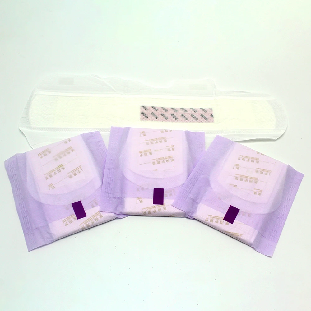 2024 new item Hygiene care Ultra thin Wholesale Women Ladies Cotton Pad with Wings Manufacturer in China