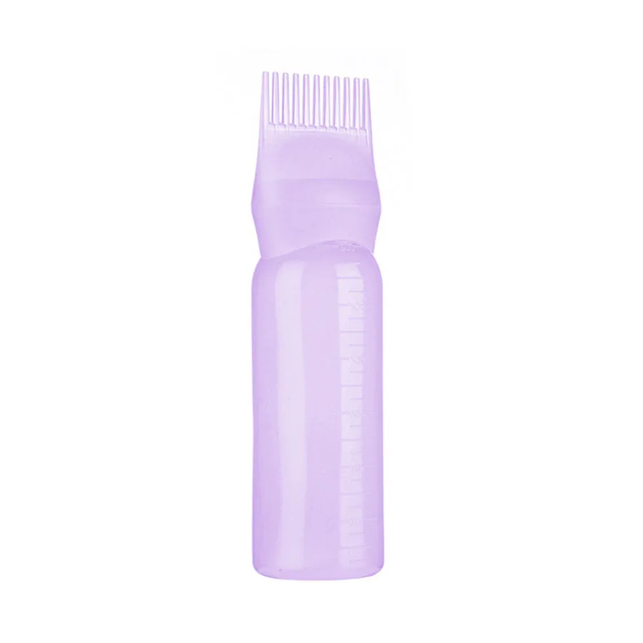 Manufacture New Arrival 160ML Salon Hair Dry Cleaning Bottle Shampoo Medicine Hair Oil Dye Applicator Bottle With Com