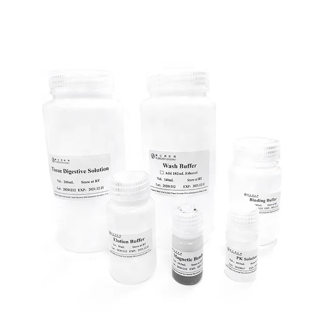 Magnetic Beads Method Viral animal tissue genomic DNA extraction kit  for 15min