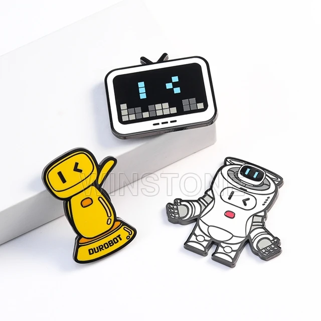 Custom Metal Anime Cartoon Hard Enamel Lapel Pins for Mobile Game from Audit Factory